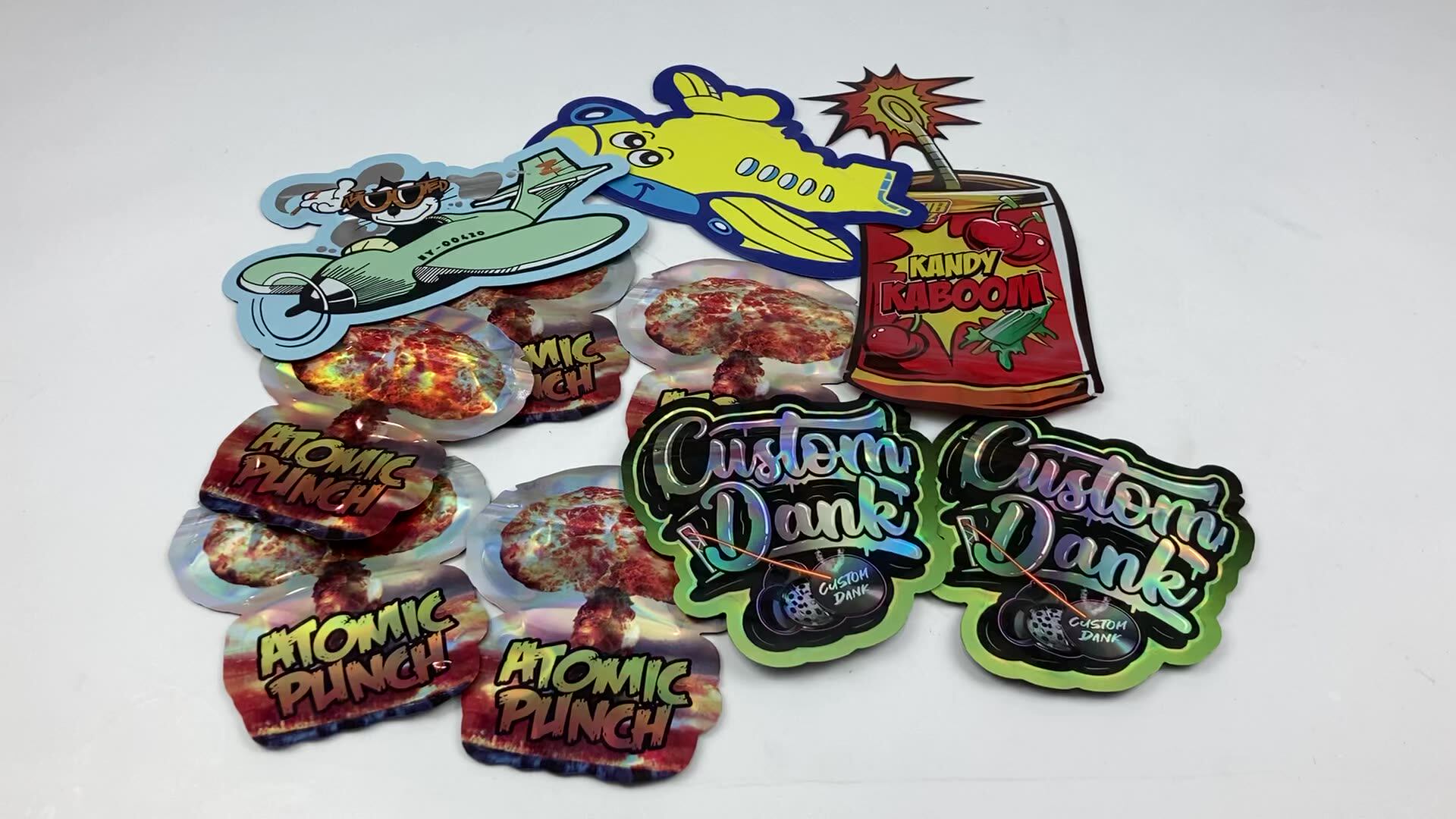 Custom Die Cut Mylar Bags Custom Die Cut Mylar Bags