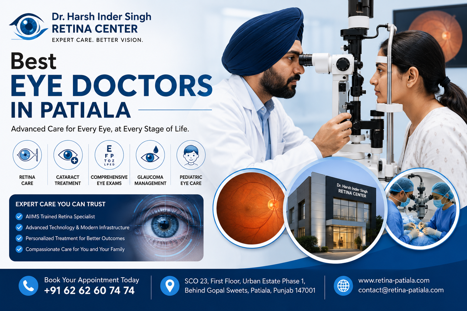 Best Eye Doctors in Patiala: Comprehensive Eye Care at Dr. Harsh Inder Singh Retina Center Best Eye Doctors in Patiala: Comprehensive Eye Care at Dr. Harsh Inder Singh Retina Center