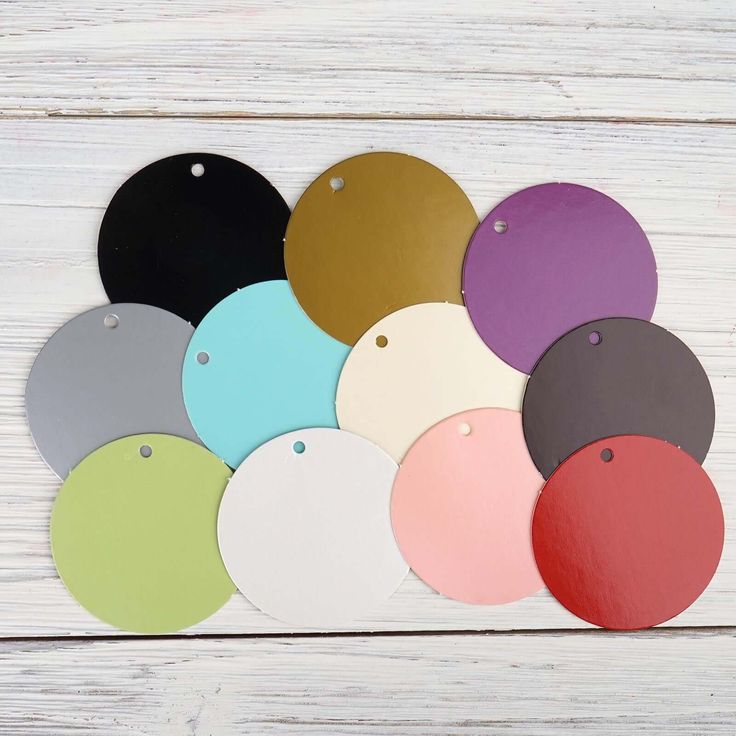 Custom Round Tags Custom Round Tags