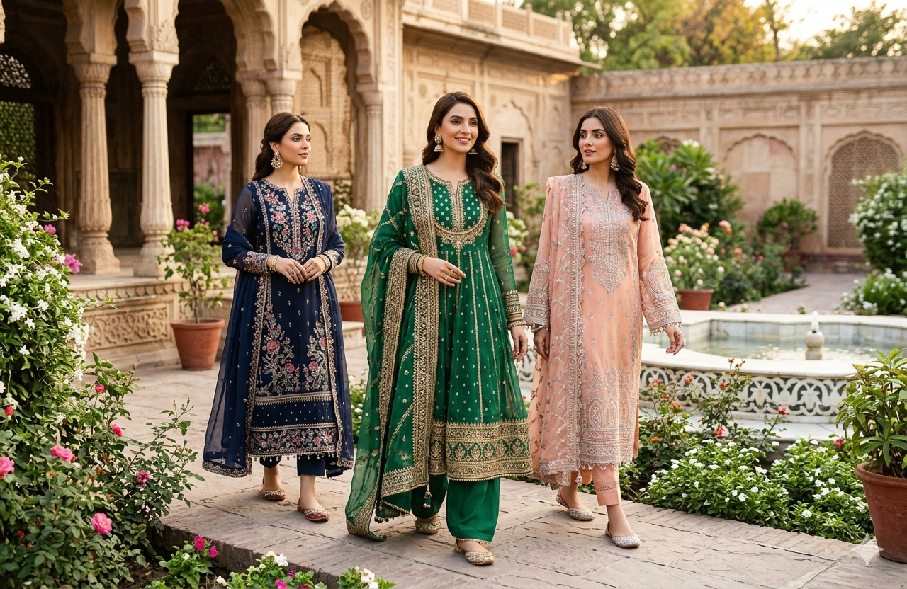 Chiffon Collection Pakistan Latest Elegant Styles Chiffon Collection Pakistan Latest Elegant Styles