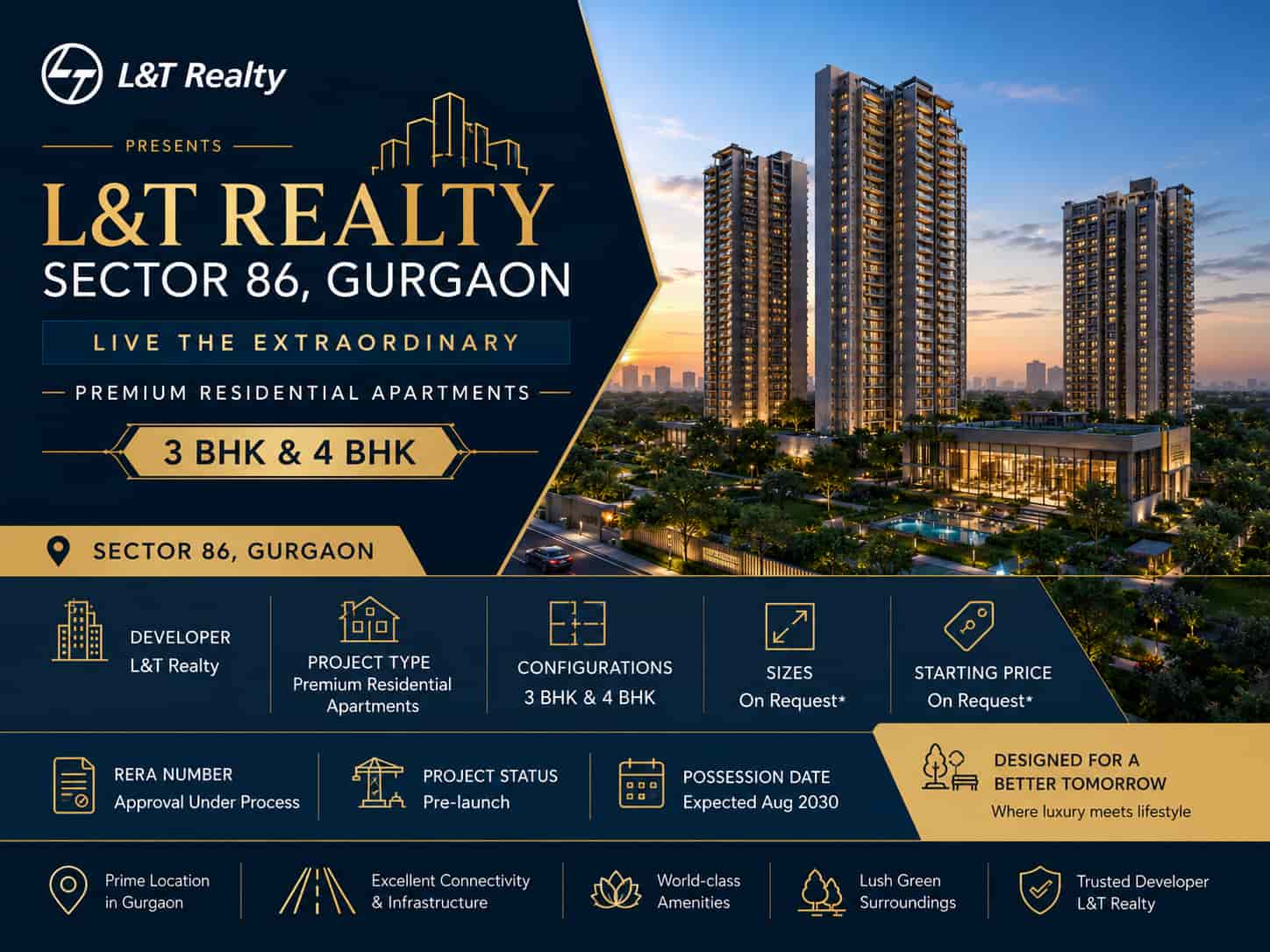 L&T Realty Sector 86 Gurgaon (2) L&T Realty Sector 86 Gurgaon
