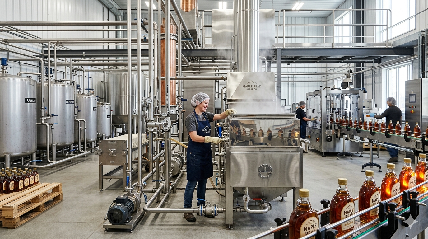 Maple Syrup Factory Maple Syrup Factory
