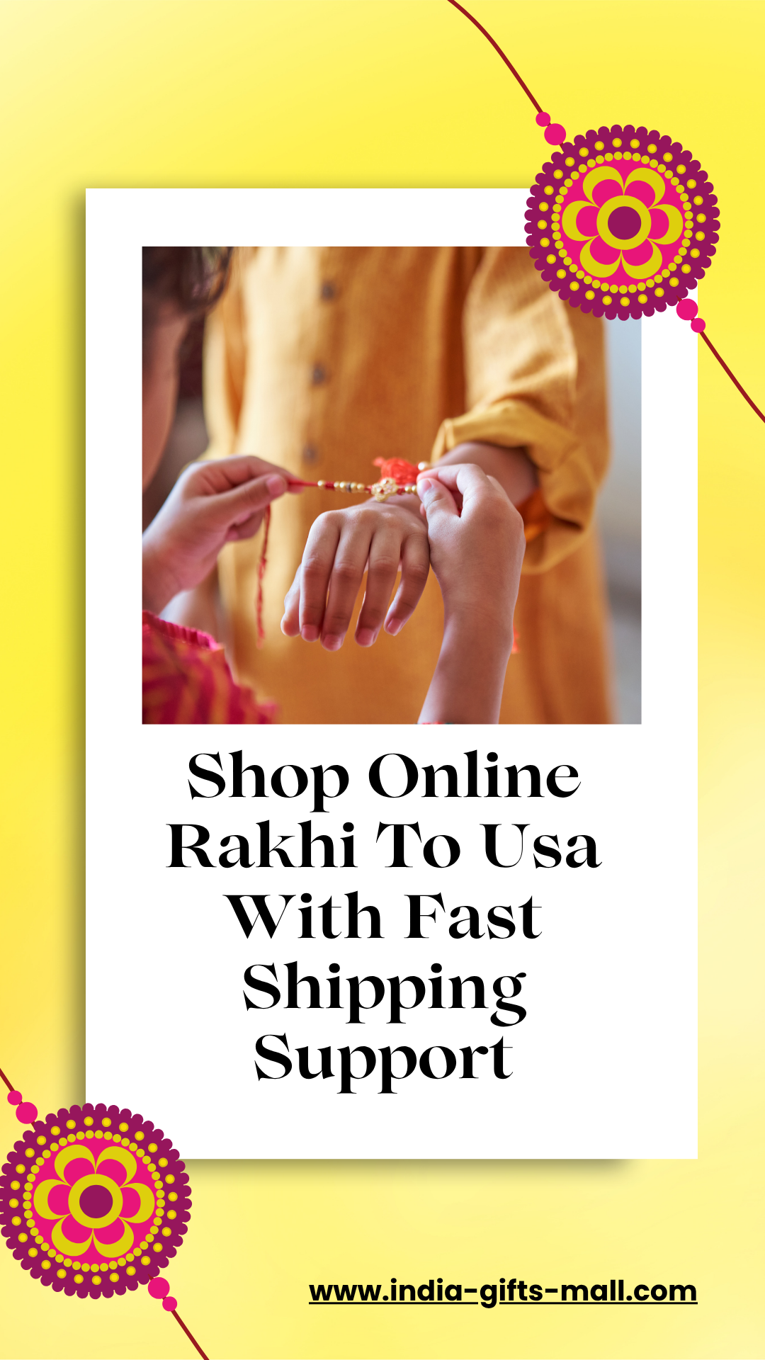 Shop Online Rakhi To Usa With Fast Shipping Support Cheapest Way To Send Rakhi To Usa