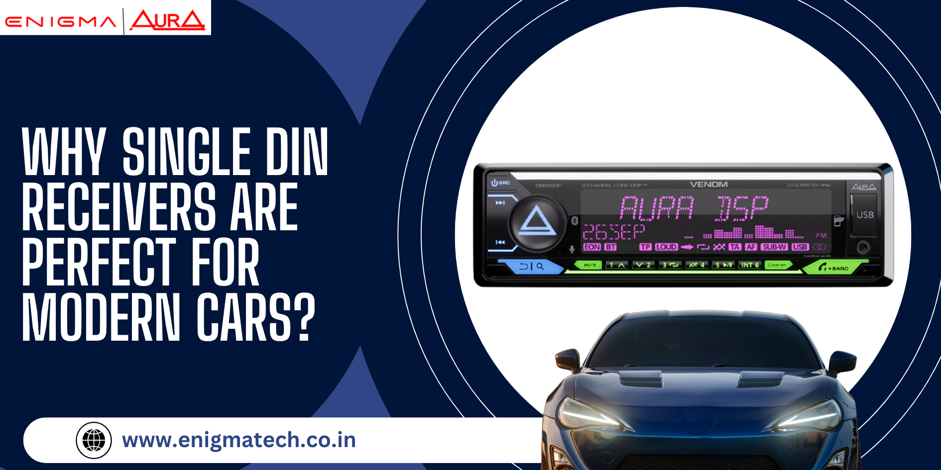 Why Single DIN Receivers Are Perfect for Modern Cars Why Single DIN Receivers Are Perfect for Modern Cars