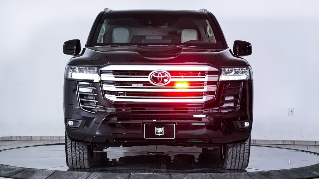 Armoured Land Cruiser Dubai