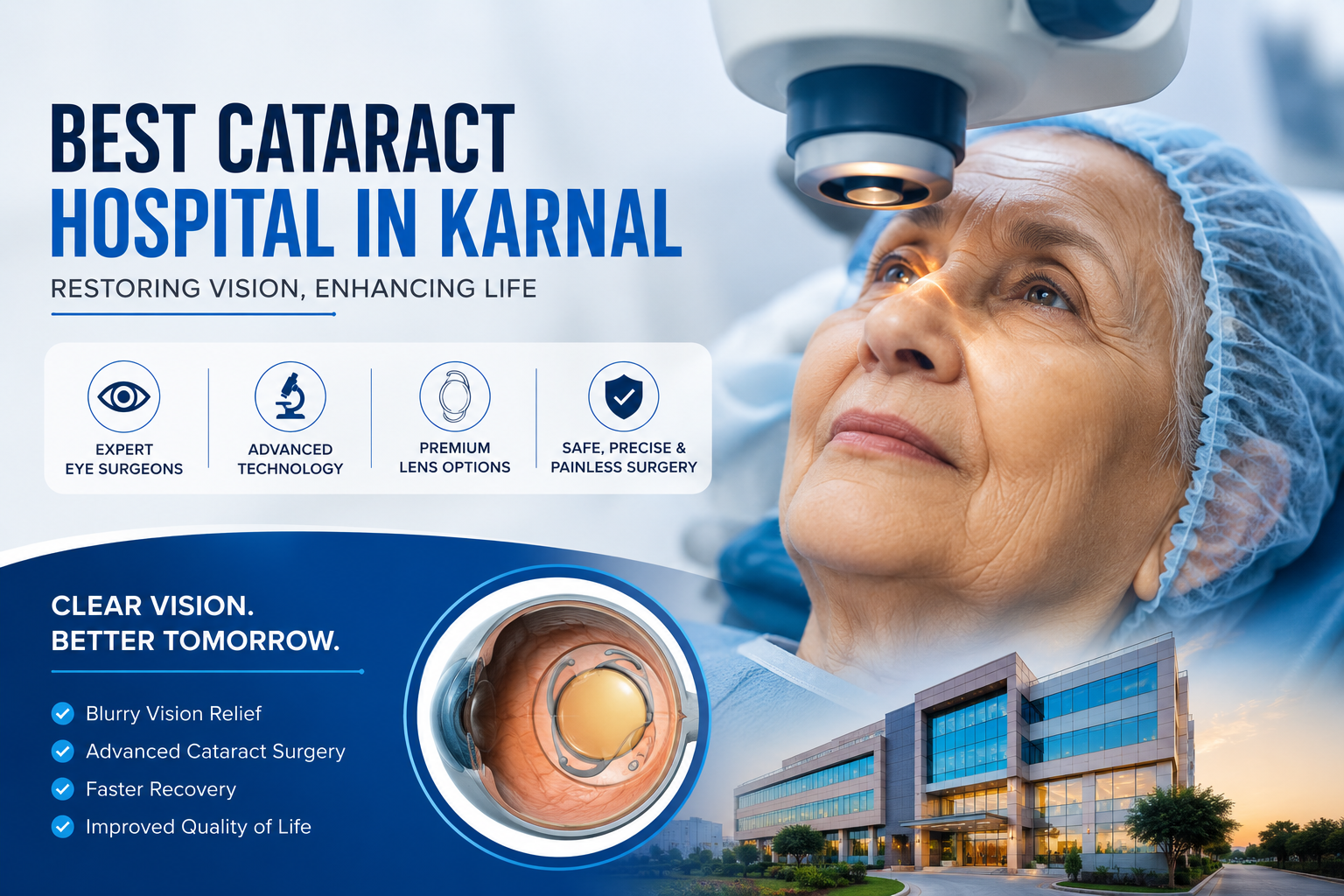 Best Cataract Hospital in Karnal: Why Arora Eye Centre is a Trusted Choice for Advanced Cataract Treatment Best Cataract Hospital in Karnal: Why Arora Eye Centre is a Trusted Choice for Advanced Cataract Treatment