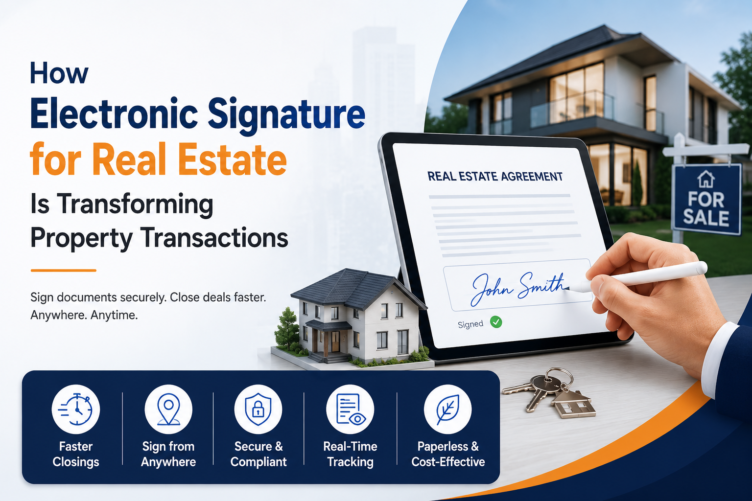 How Electronic Signature for Real Estate Is Transforming Property Transactions Electronic Signature for Real Estate