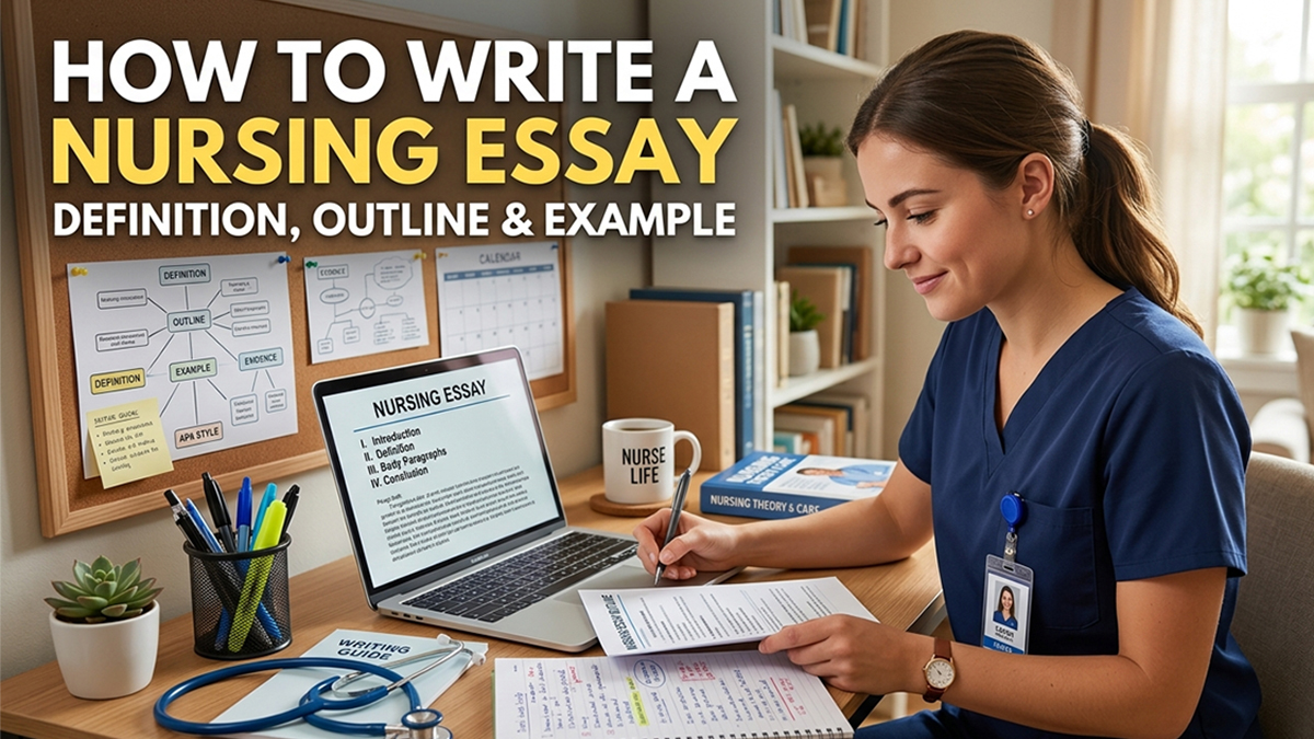 how to write a nursing essay definition, outline & example How to Write Your Nursing Essay? A Clear Guide