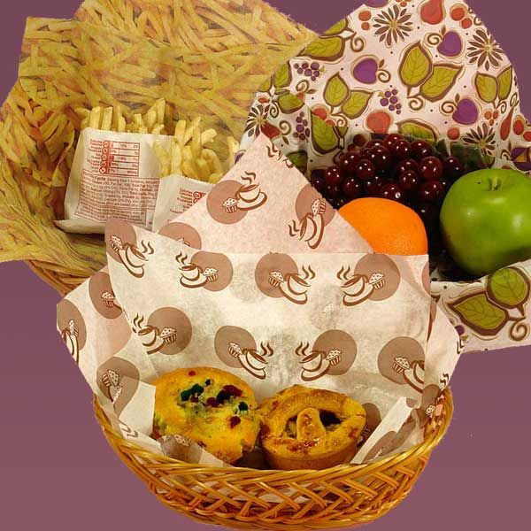 Wholesale food basket liners Wholesale food basket liners